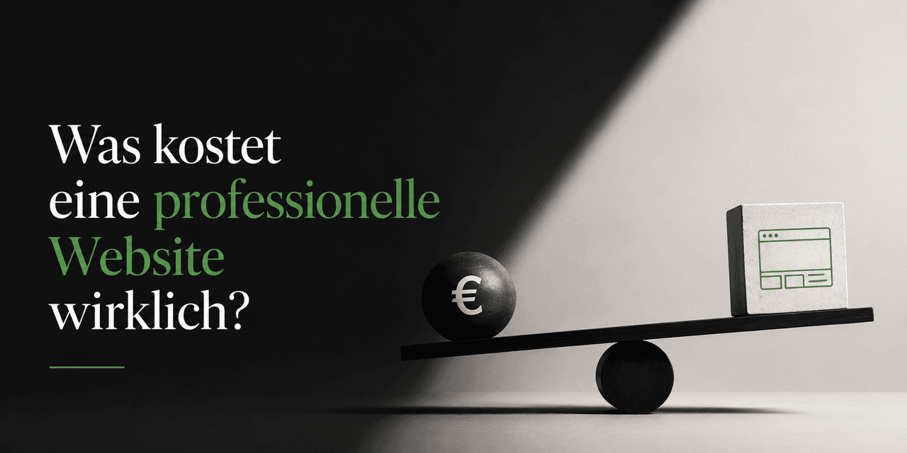 Was kostet eine professionelle Website wirklich?