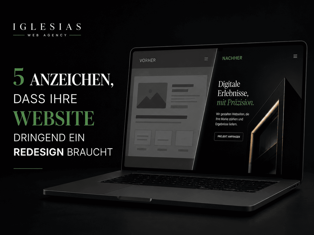 5 Anzeichen, dass Ihre Website dringend ein Redesign braucht