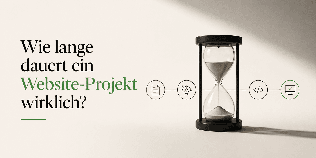 Wie lange dauert ein Website-Projekt wirklich?