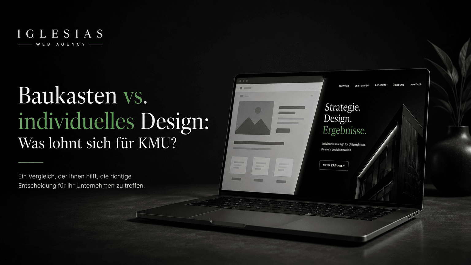 Baukasten vs. individuelles Design: Was lohnt sich für kleine Unternehmen?