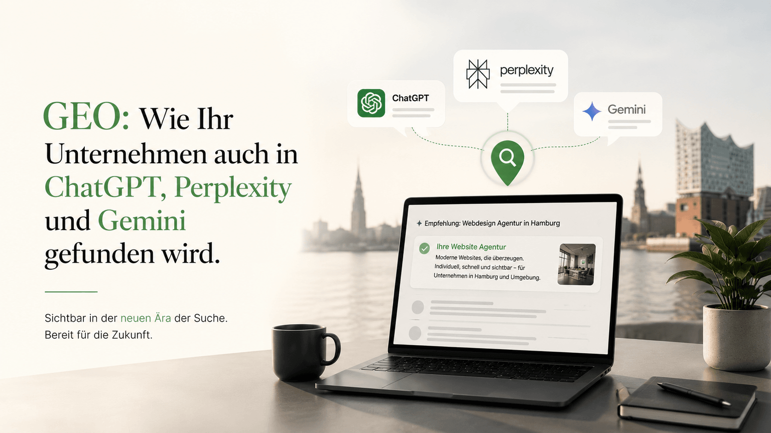 GEO: Wie Ihr Unternehmen auch in ChatGPT, Perplexity und Gemini gefunden wird